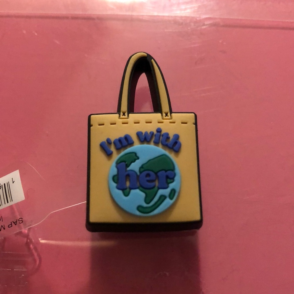 🌈 5 for $10 NWT Tote Bag Jibbitz Charm